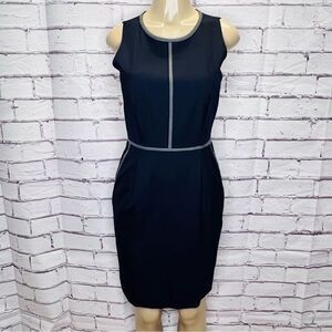 J. Crew Portfolio Navy Sleeveless Dress 4